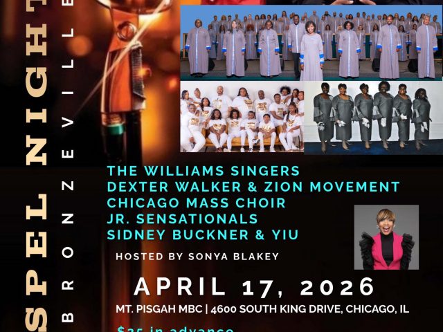 April 17, 2026 – Gospel Night in Bronzeville
